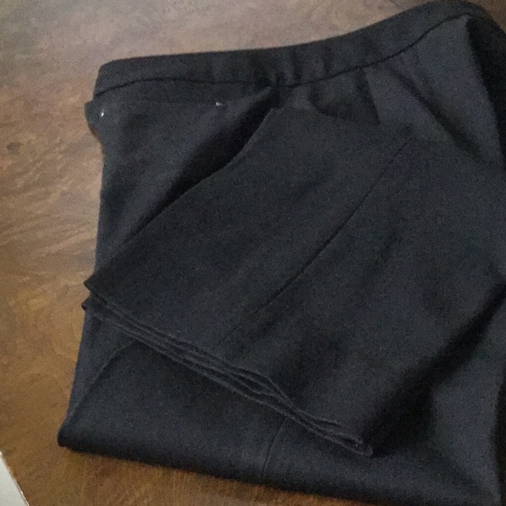 Black boot cut dress pant